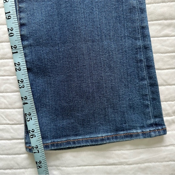 American Eagle REG High Rise SUPER STRETCH MIDRISE SKINNY KICK CROP Jeans Sz 12 - Picture 8 of 12